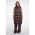 Rino & Pelle Logan.7002612 Peated And Light Toast Long Waistcoat