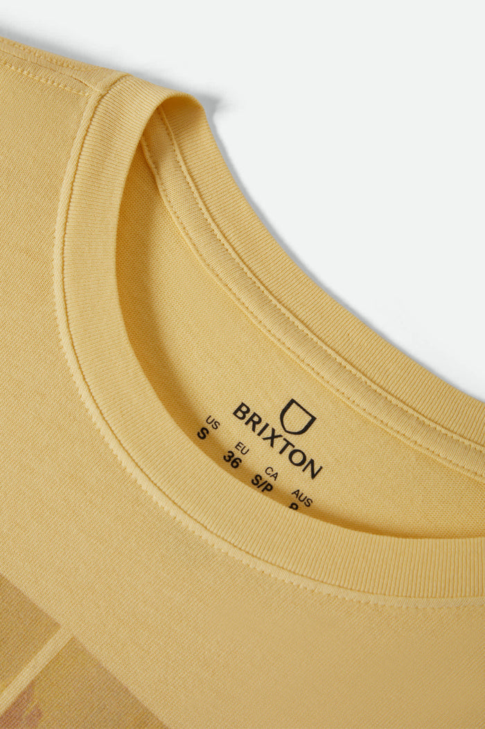 Rocky Mountain Oversized Boyfriend T-Shirt - Celestial Yellow