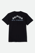 Roman Short Sleeve Pocket T-Shirt - Black
