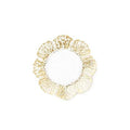 Rufolo Glass Gold Canape Plate - Wilson Lee