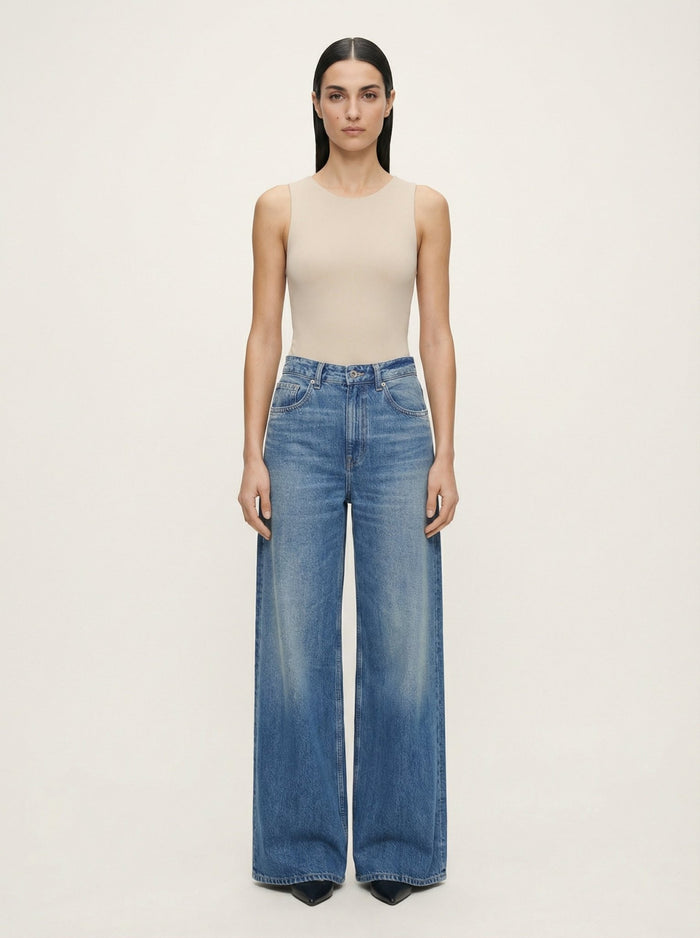 Saddle Patch Jeans - TUA. Milano #