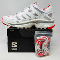 Salomon XT-4K Kith Kithmas White Red sneakers 2024 release with extra laces