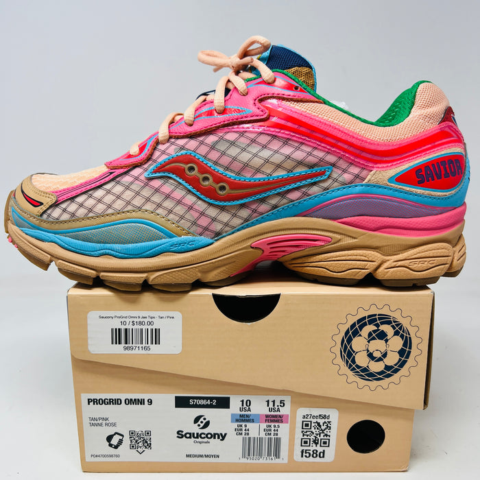 Saucony ProGrid Omni 9 Jae Tips To Do List Tan