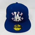 Nike SB Born X Raised New Era Dodgers Rocker Hat Blue/Pink