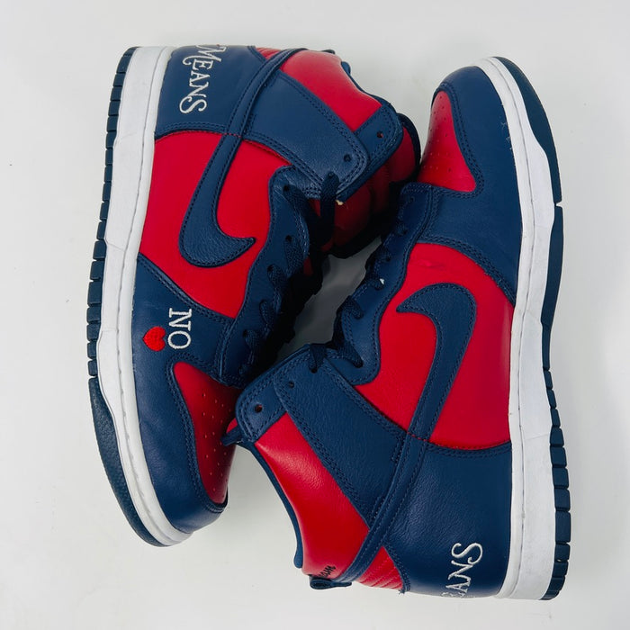 Nike SB Dunk High Supreme By Any Means Navy