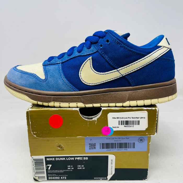 Nike SB Dunk Low Gold Rail