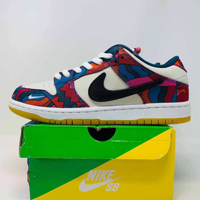 Nike SB Dunk Low Parra sneakers brand new with extra teal laces and good box condition 2021
