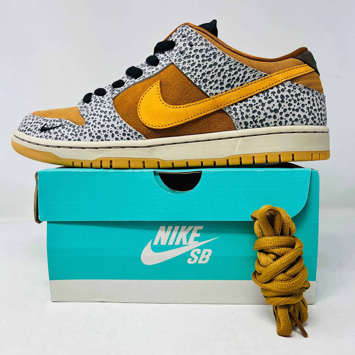 Nike SB Dunk Low Safari brown low-top sneaker 2020 release in brand new condition with good box