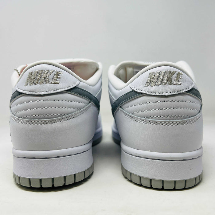 Nike SB Dunk Low Supreme 94 White Metallic Silver