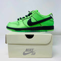 Nike SB Dunk Low The Powerpuff Girls Buttercup 2023 brand new with green laces and good box condition