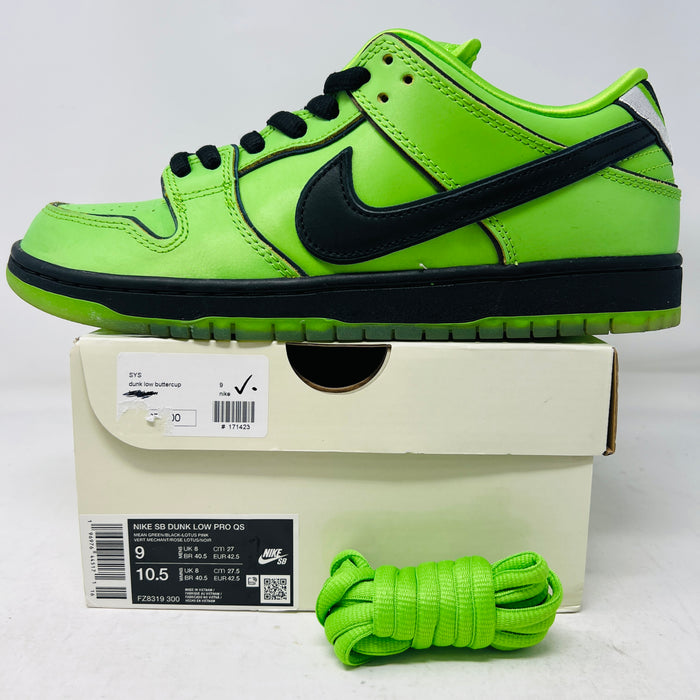 Nike SB Dunk Low The Powerpuff Girls Buttercup