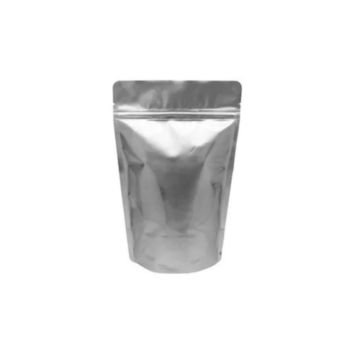 Sealer Sales MUB4Z133-NZ Metallized Stand Up Zip Pouches (110g), Black Kraft