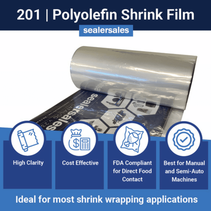 Sealer Sales O-201-Series General Purpose POF CF Shrink Film