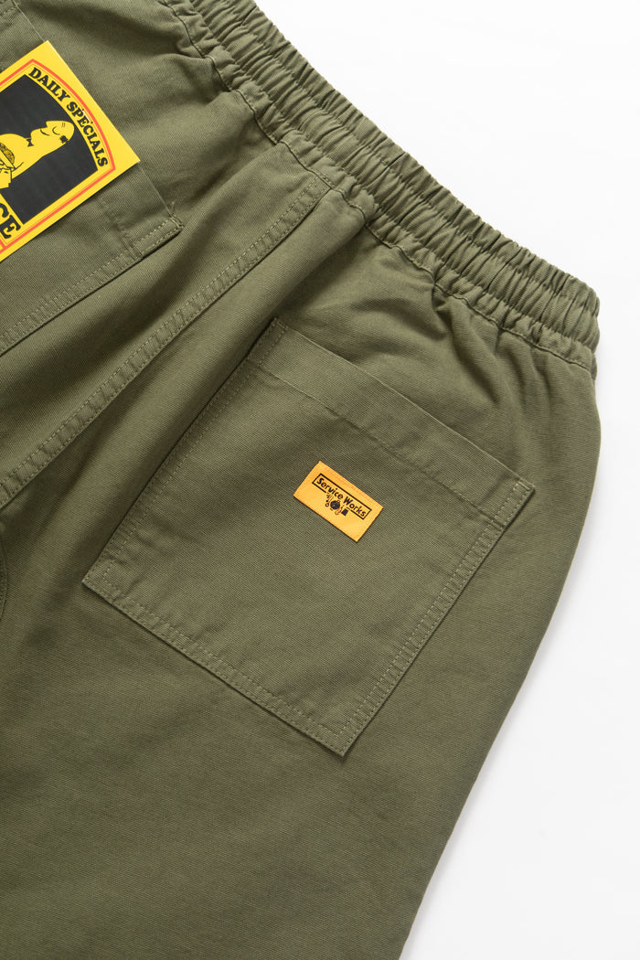 Service Works - Classic Chef Shorts - Olive