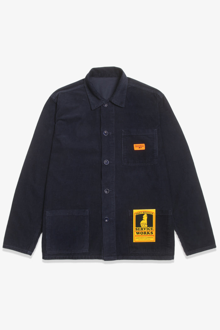 Service Works - Corduroy Chore Shirt - Navy