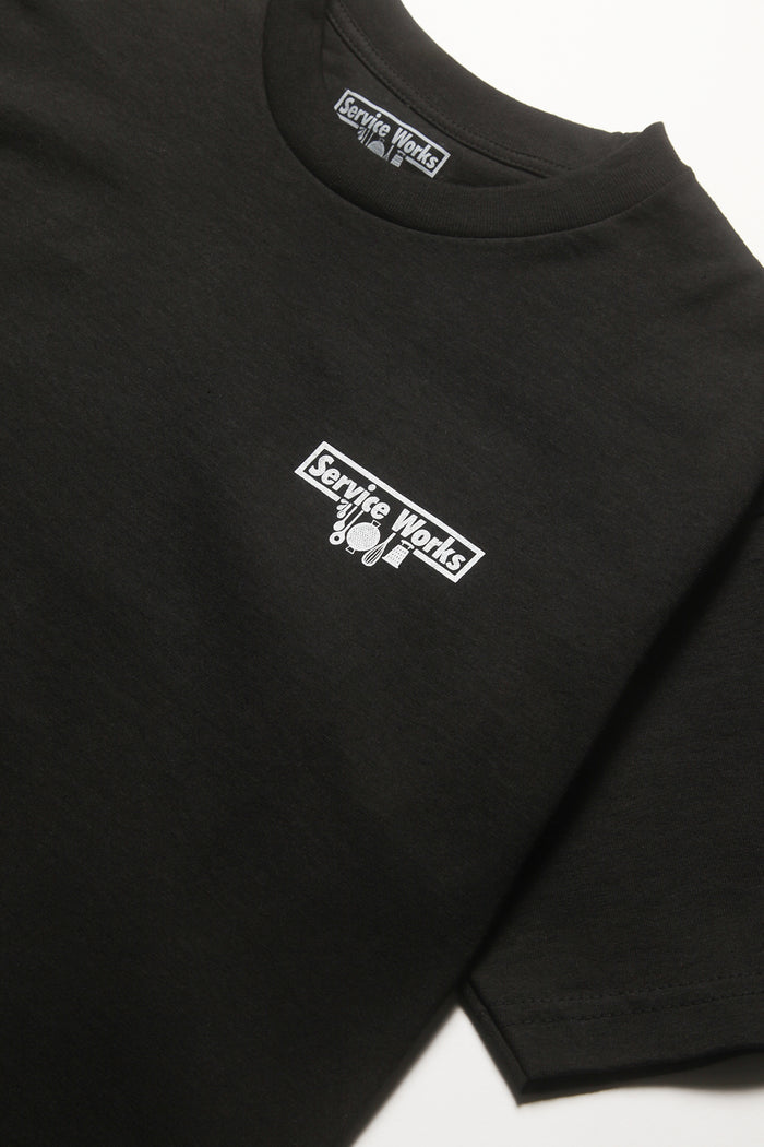 Service Works - Logo Tee - Black