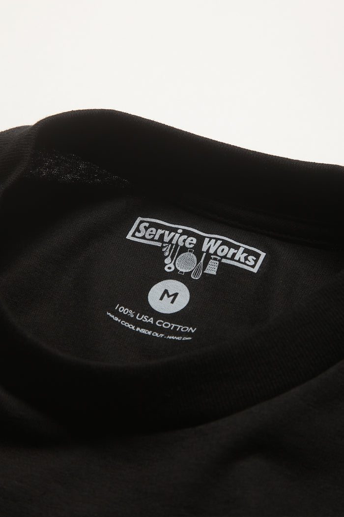 Service Works - Logo Tee - Black