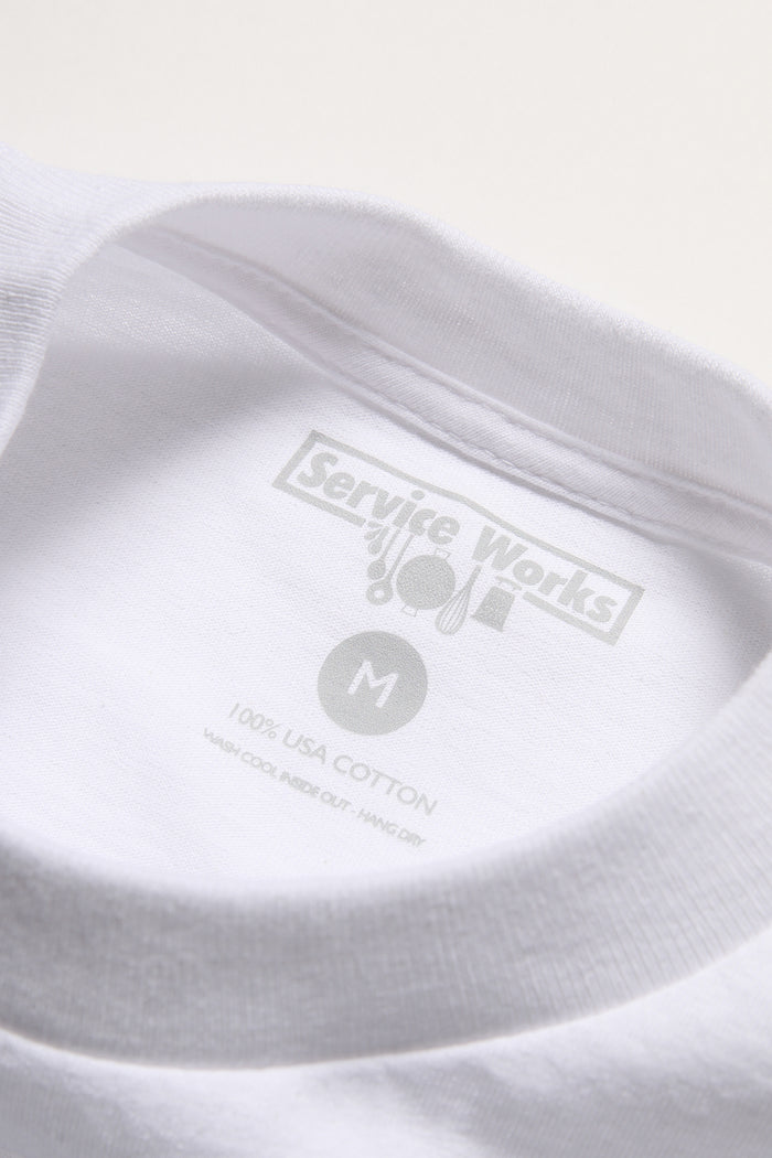 Service Works - Salt of the Earth Tee - White