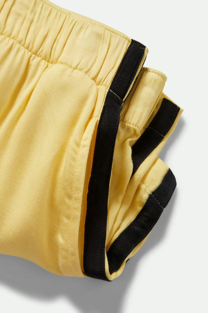 Women's Silky Boxer Short in the color Panna Cotta - Additional Laydown image
