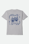 Smile Always Short Sleeve T-Shirt - Pebble Stone Worn Wash