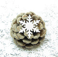 Alpine snowflake paper punches or confetti