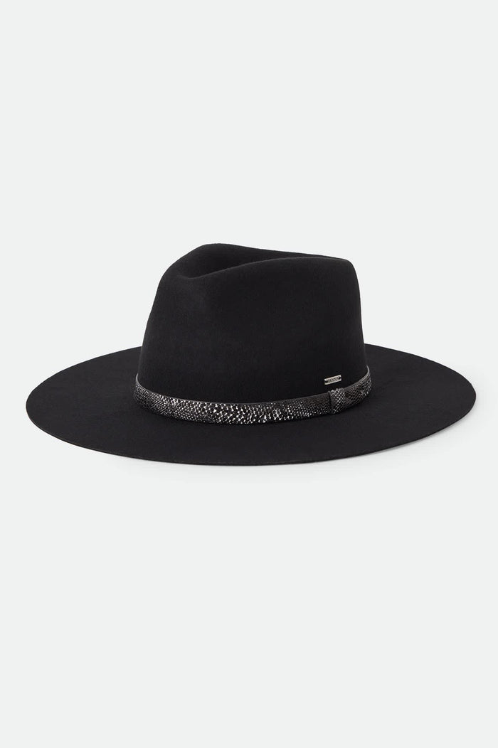 Unisex Sonoran Cowboy Hat in the color Black - Front Product Laydown Image