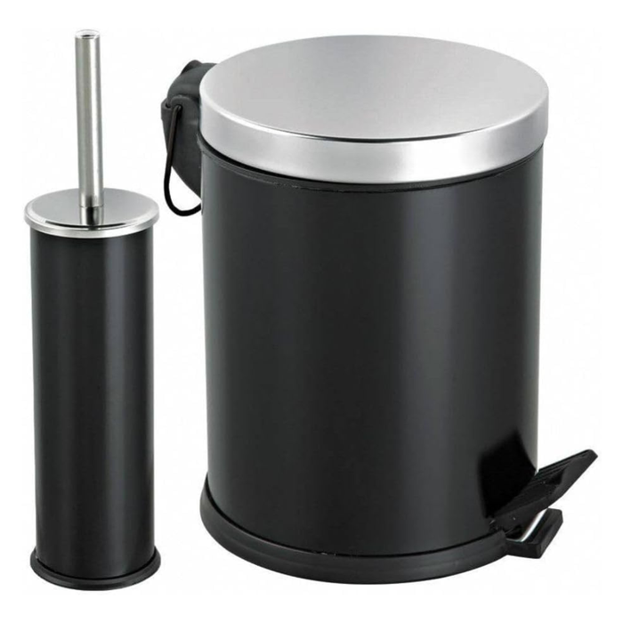 Titiz bathroom set 5 Liter black-1 front view