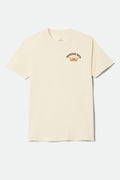 Men's Stirrup Standard T-Shirt in the color Cream - Front Product Laydown Image