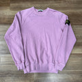 Stone Island Pink Crewneck Sweatshirt