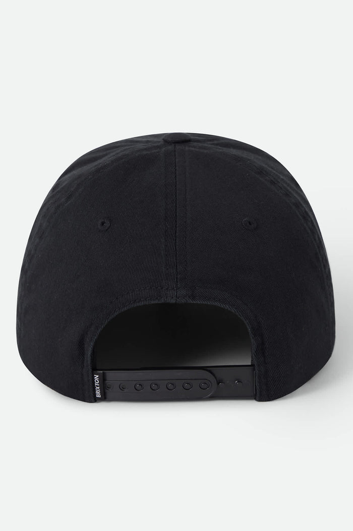 Stroll Alpha Snapback - Black