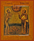 Sts. Basil And John The Fools For Christ - Icons