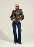 Studio Leather Jacket - TUA. Milano #