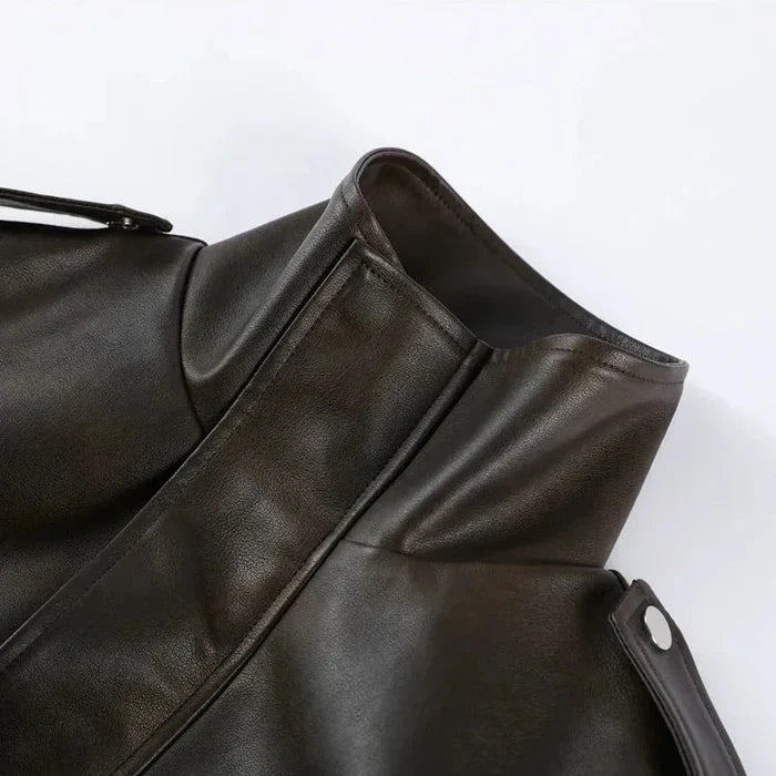 Studio Leather Jacket - TUA. Milano #