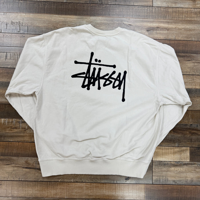 Stussy Basic Pigment Dyed Crew