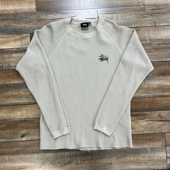 Stussy Basic Raglan Thermal FW24 Bone