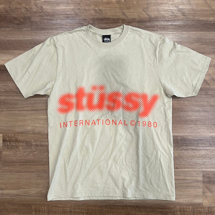 Stussy Blur Tee 'Khaki'
