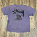 Stussy Classic Gear Tee Pigment Dyed Grape