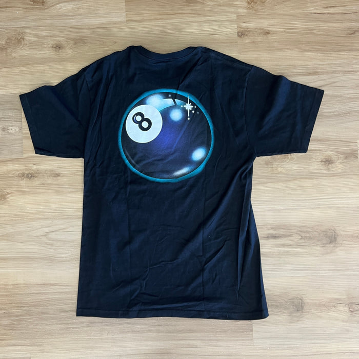 Stussy Mystic 8 Ball Tee Black