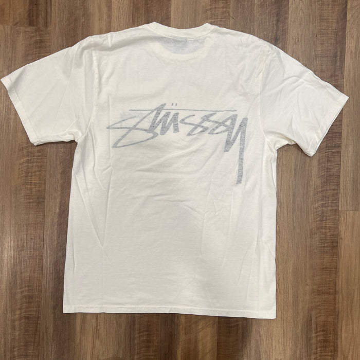 Stussy Smooth Reverse Pigment Dyed Tee Natural