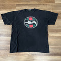 Stussy SS Stripe Dot T-shirt Black