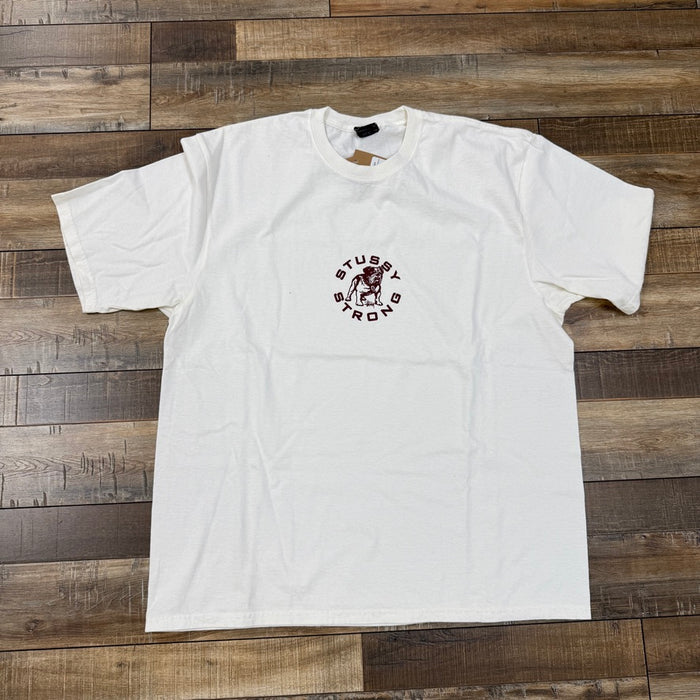 Stussy Strong Mac Pigment Dyed Tee Natural