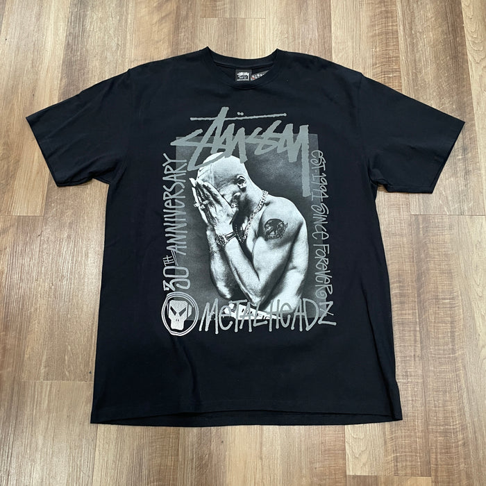 Stussy x Goldie Metalheadz 30 Tee Black