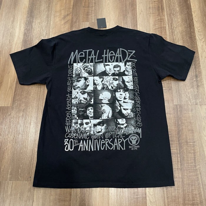 Stussy x Goldie Metalheadz 30 Tee Black