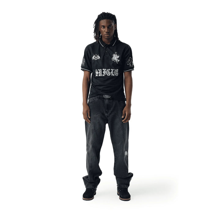 SUFGLO POLO BLACK - Four Street