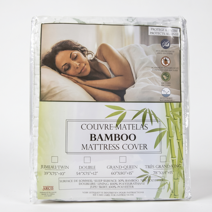 SuiteHome Bamboo Mattress Protector, view 2 - Mattress Miracle Brantford