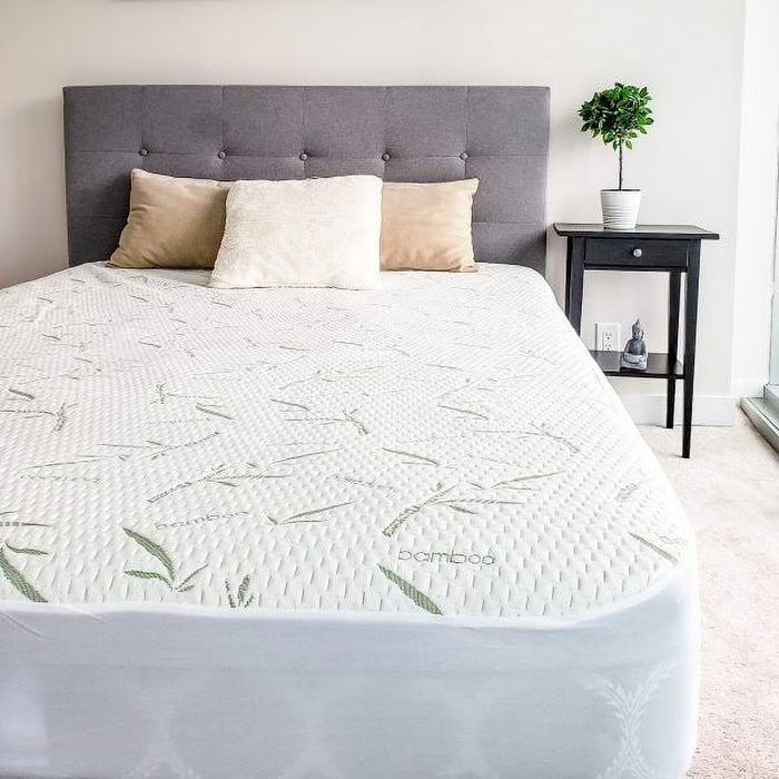 SuiteHome Bamboo Mattress Protector, view 4 - Mattress Miracle Brantford