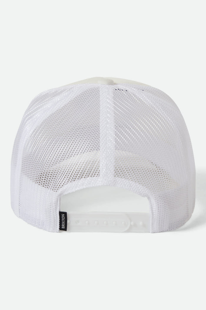 Sunday Cruising Club NetPlus Trucker Hat - Off White/Off White
