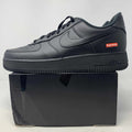 Nike Supreme Air Force 1 black sneakers 2020 with extra laces and box in good condition