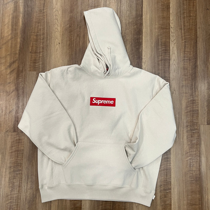 Supreme Box Logo Hooded Sweatshirt Sweatshirt (FW24) Stone Large