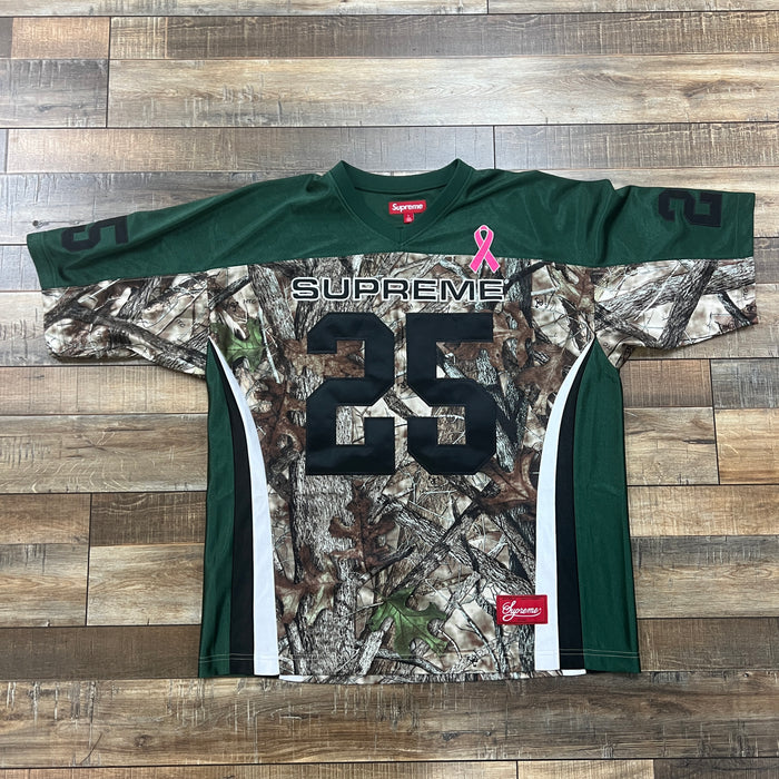 Supreme Breast Cancer Awareness Football Jersey Green